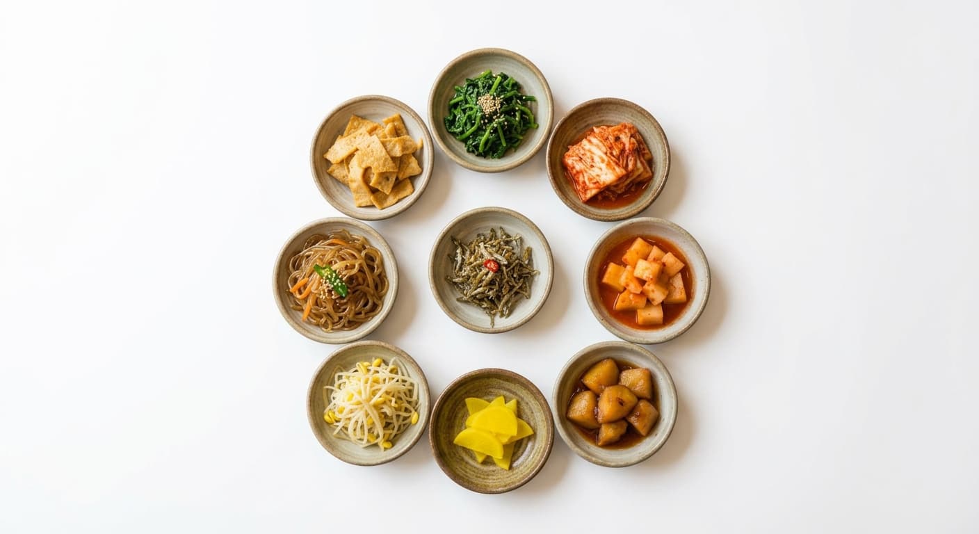 Korean drinks and beverages in glasses with ice